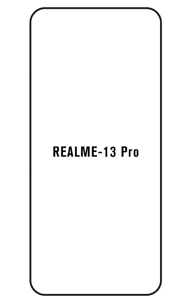 Realme 13 Pro 5G Přední Hydrogel ochranná fólie