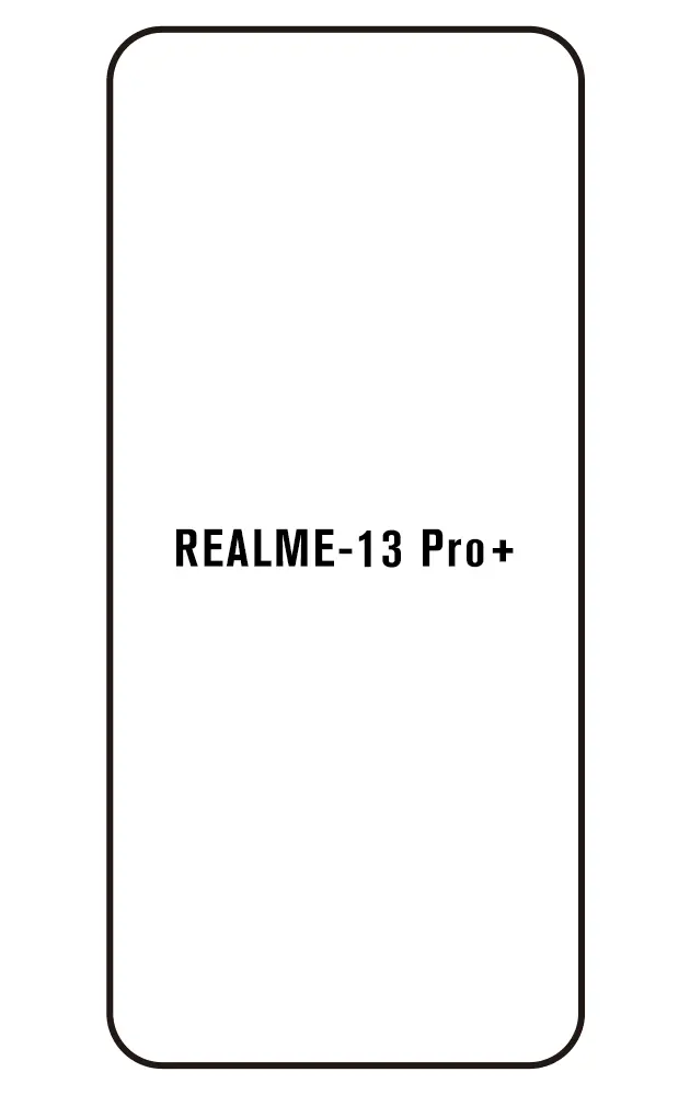 Realme 13 Pro+ 5G Přední Hydrogel ochranná fólie