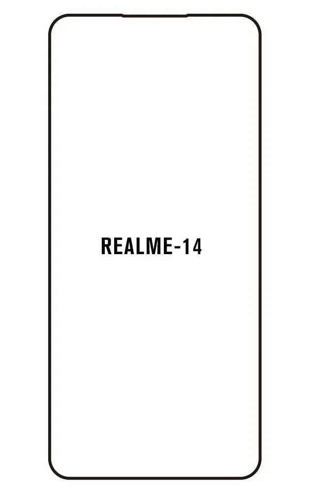 Realme 14 5G Přední Hydrogel ochranná fólie