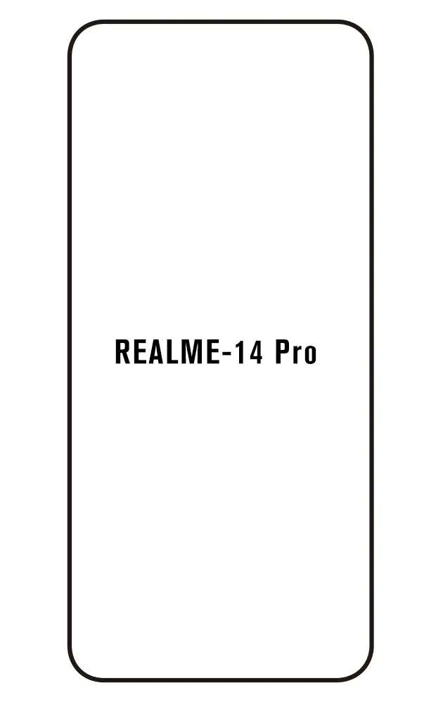 Realme 14 Pro Přední Hydrogel ochranná fólie