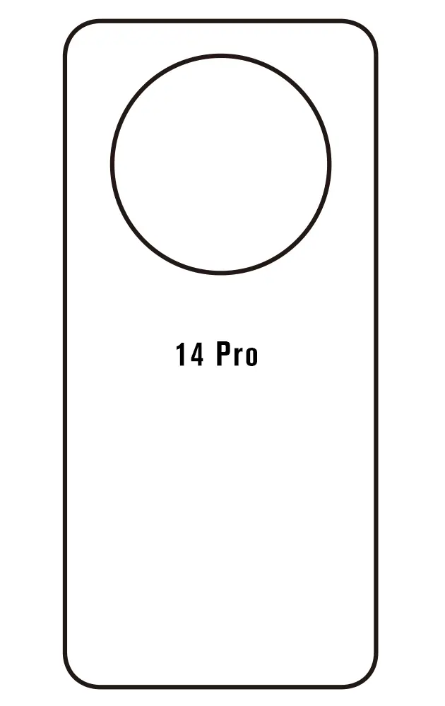 Realme 14 Pro Zadní Hydrogel ochranná fólie