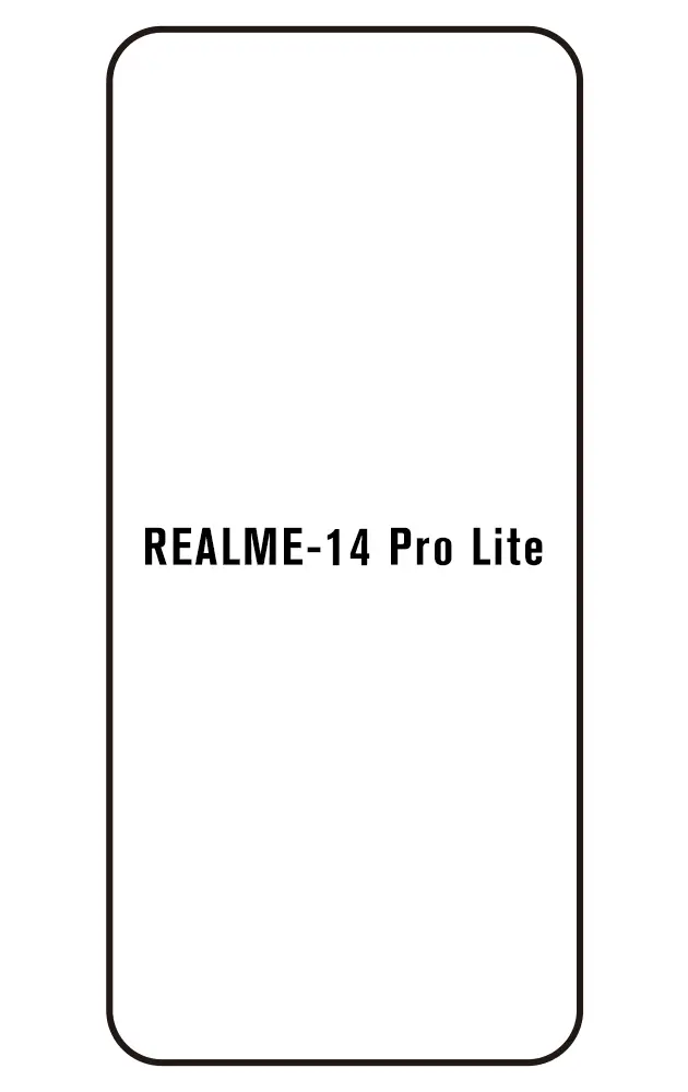Realme 14 Pro Lite Přední Hydrogel ochranná fólie