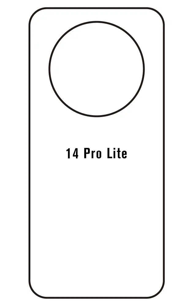 Realme 14 Pro Lite Zadní Hydrogel ochranná fólie