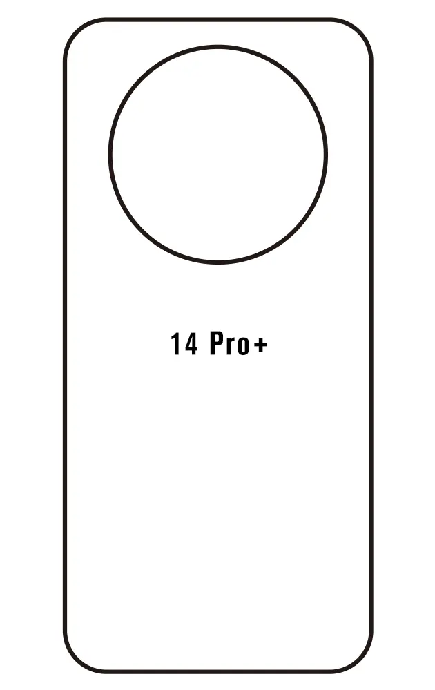 Realme 14 Pro+ Zadní Hydrogel ochranná fólie
