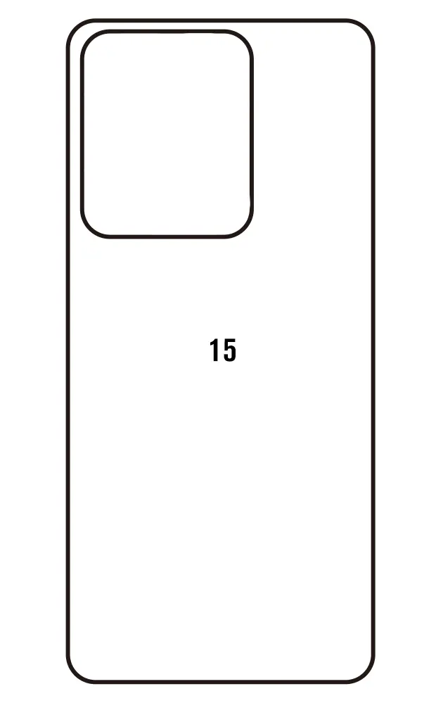 Realme 15 5G Zadní Hydrogel ochranná fólie