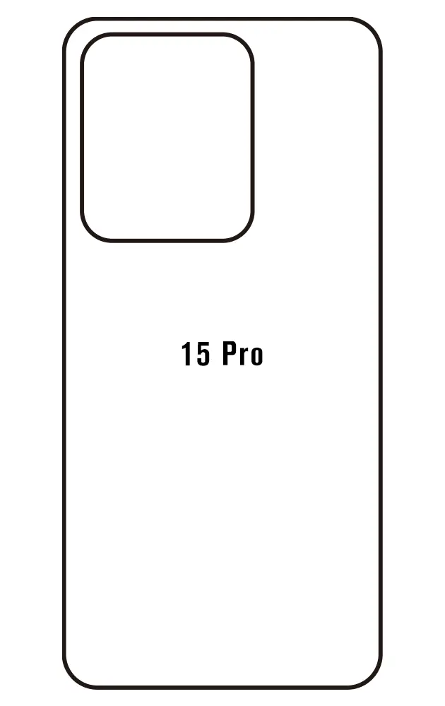 Realme 15 Pro 5G Zadní Hydrogel ochranná fólie