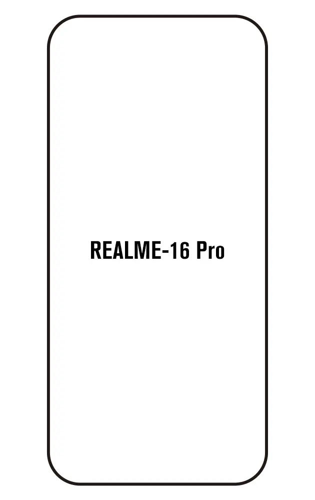 Realme 16 Pro 5G Přední Hydrogel ochranná fólie