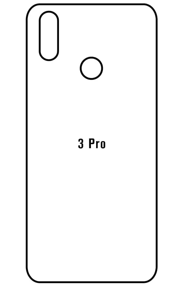 Realme 3 Pro Zadní Hydrogel ochranná fólie
