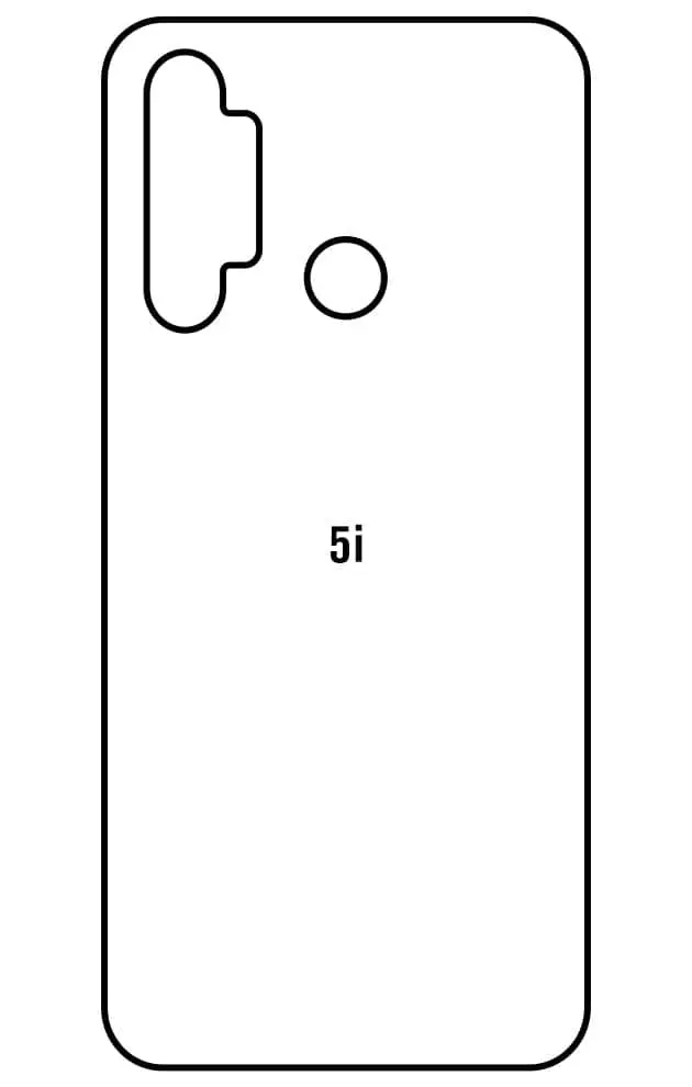Realme 5i Zadní Hydrogel ochranná fólie