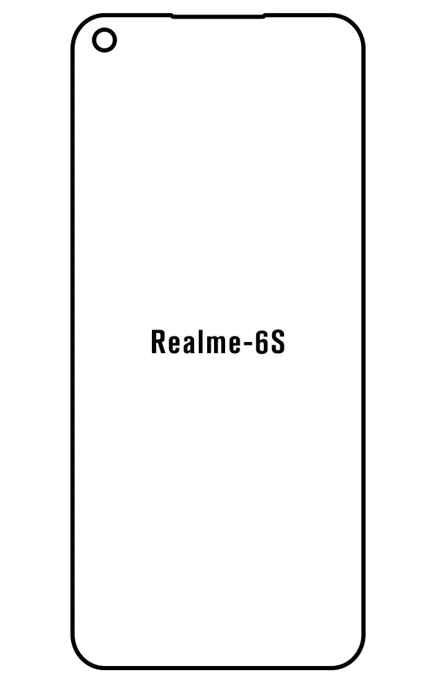 Realme 6S Přední Hydrogel ochranná fólie