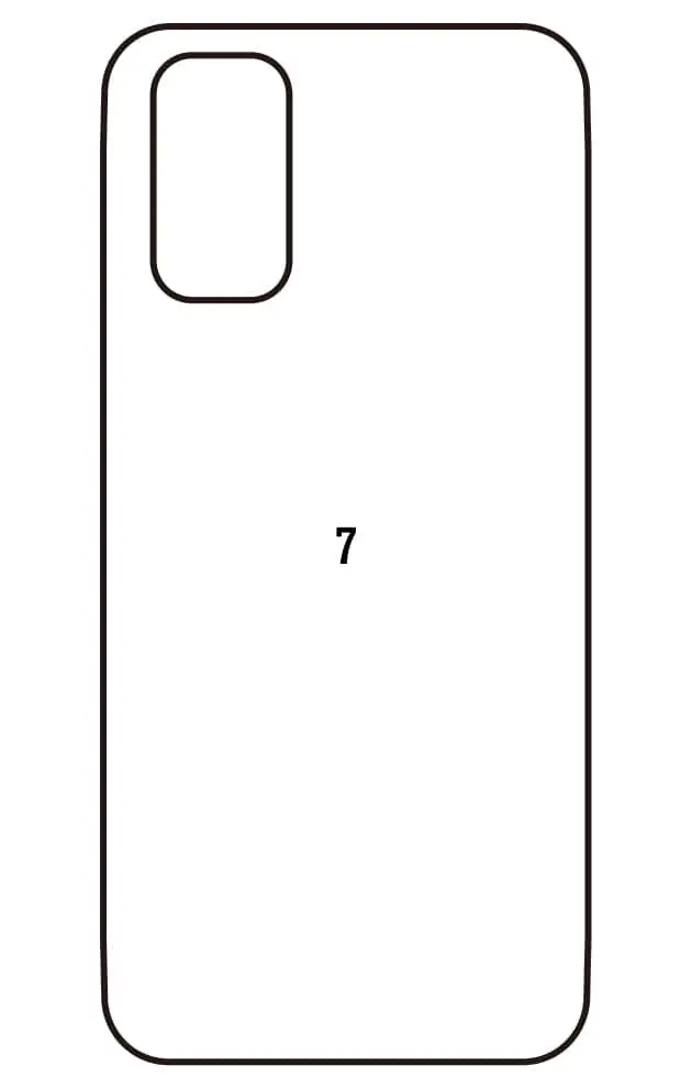 Realme 7 5G Zadní Hydrogel ochranná fólie