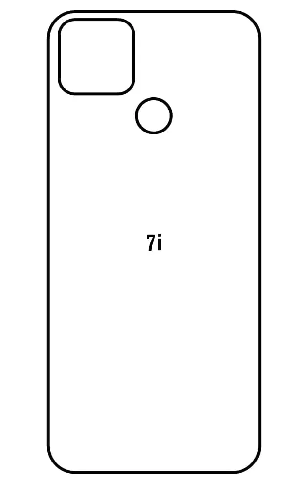 Realme 7i Zadní Hydrogel ochranná fólie