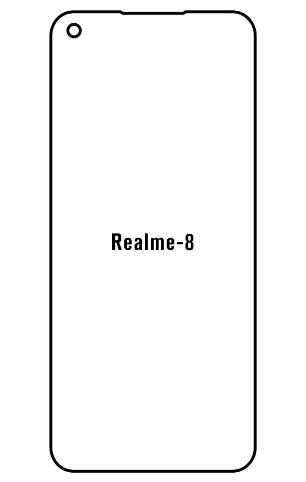 Realme 8 5G Přední Hydrogel ochranná fólie