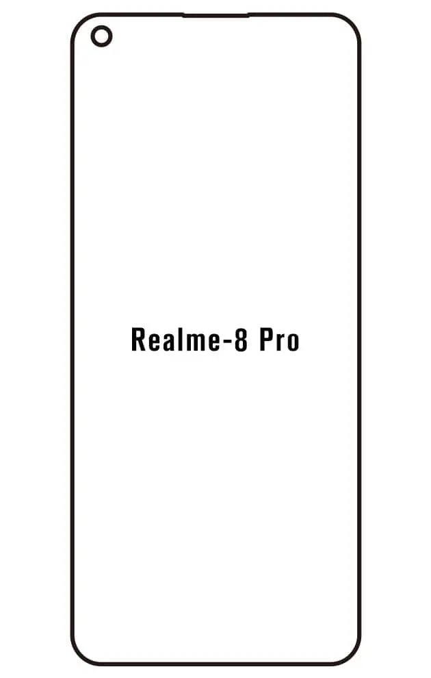 Realme 8 Pro Přední Hydrogel ochranná fólie