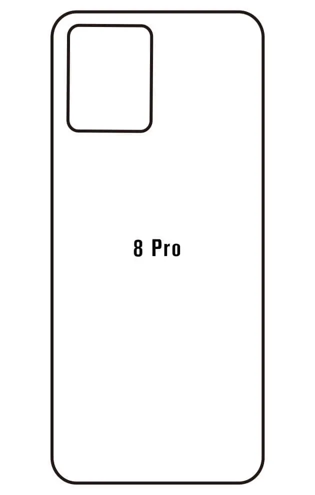 Realme 8 Pro Zadní Hydrogel ochranná fólie