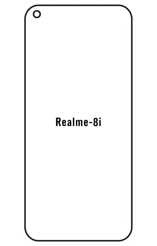 Realme 8i Přední Hydrogel ochranná fólie