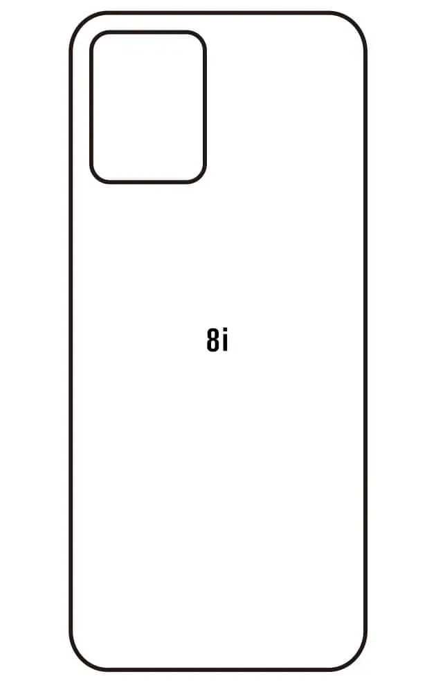 Realme 8i Zadní Hydrogel ochranná fólie