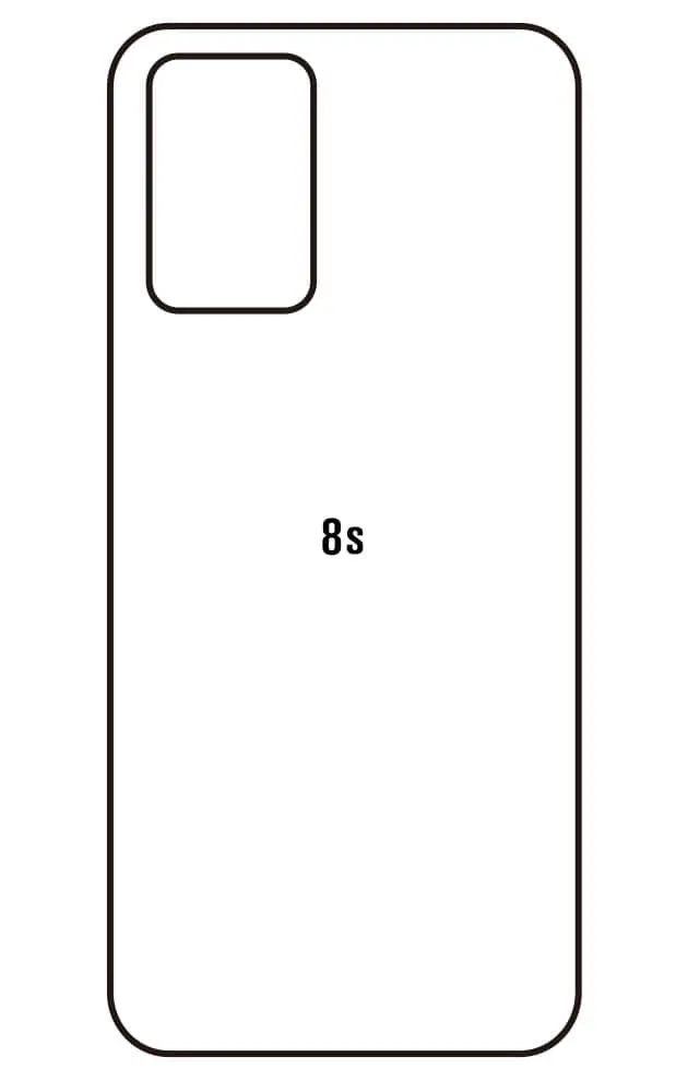 Realme 8s 5G Zadní Hydrogel ochranná fólie