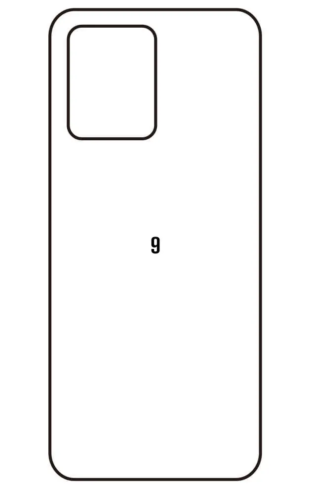 Realme 9 Zadní Hydrogel ochranná fólie