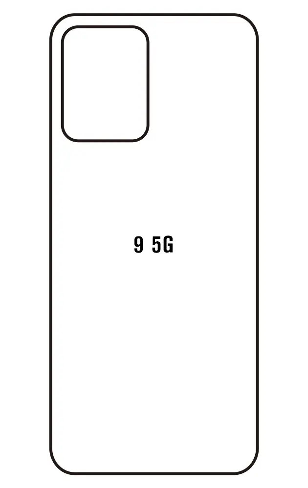Realme 9 5G Zadní Hydrogel ochranná fólie