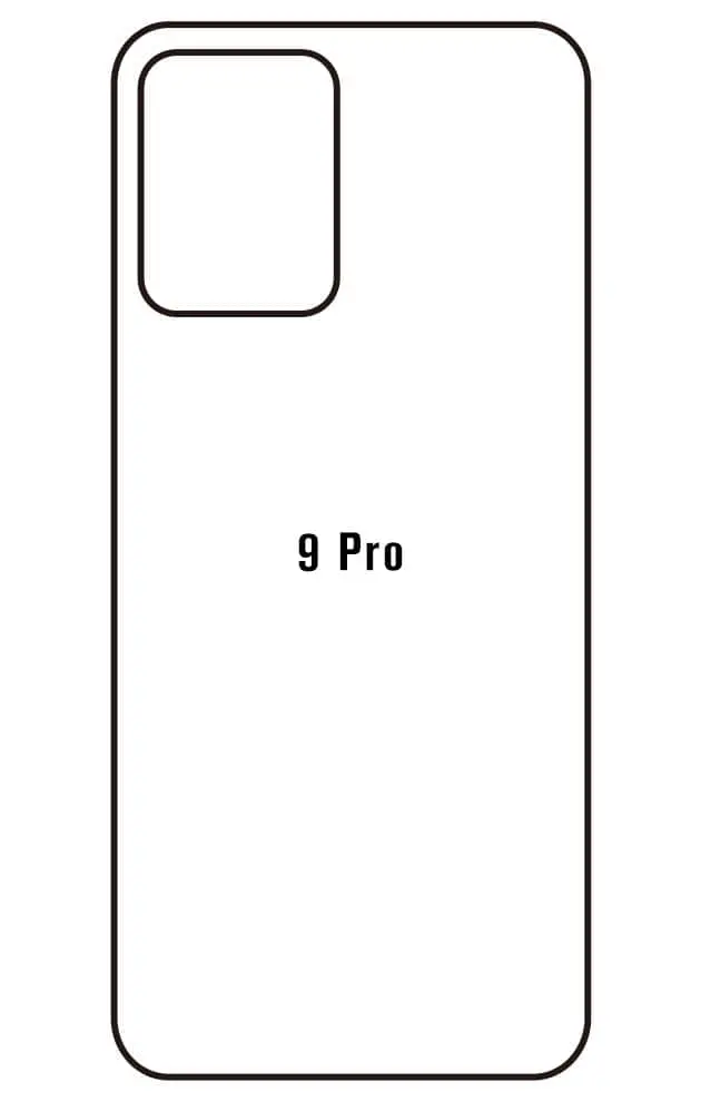 Realme 9 Pro Zadní Hydrogel ochranná fólie