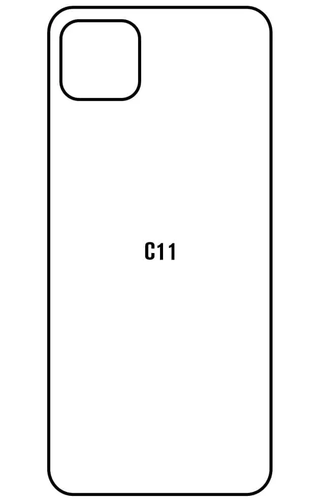 Realme C11 Zadní Hydrogel ochranná fólie