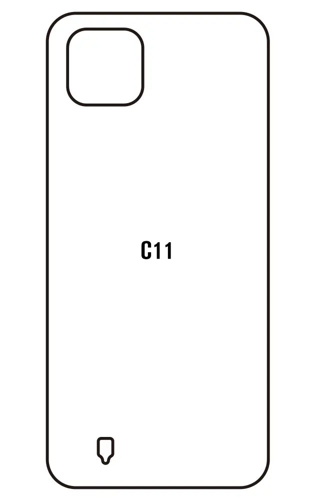 Realme C11 2021 Zadní Hydrogel ochranná fólie