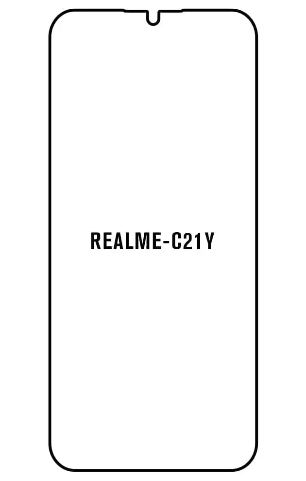 Realme C21Y Přední Hydrogel ochranná fólie