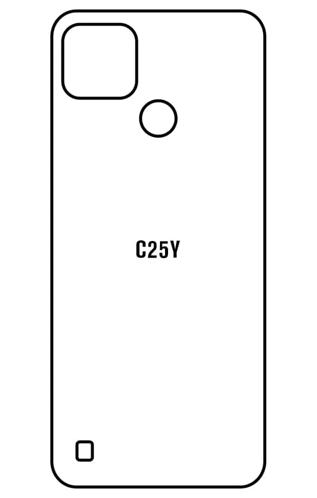 Realme C25Y Zadní Hydrogel ochranná fólie