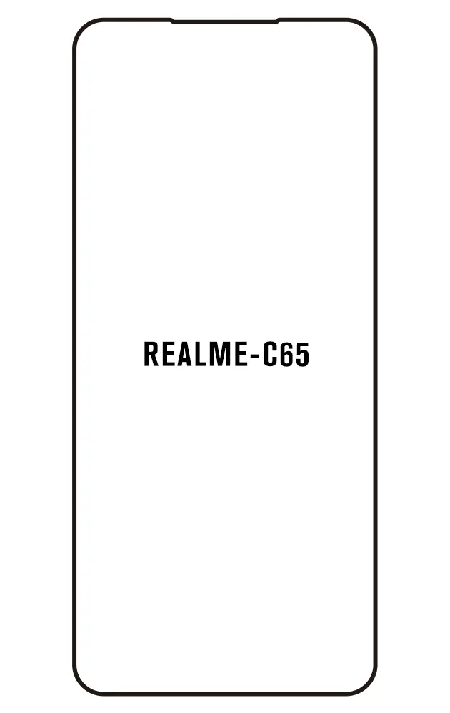 Realme C65 Přední Hydrogel ochranná fólie