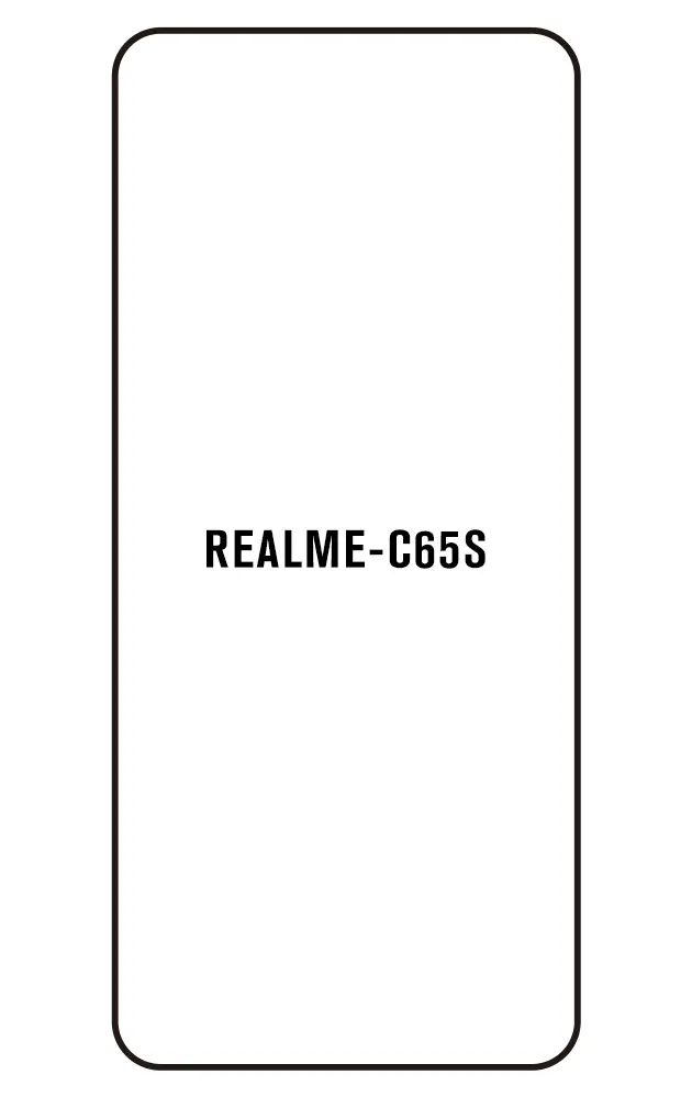 Realme C65S Přední Hydrogel ochranná fólie
