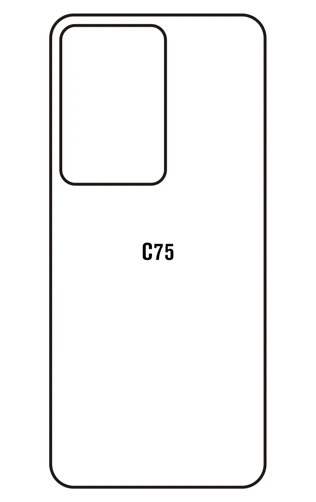 Realme C75 Zadní Hydrogel ochranná fólie