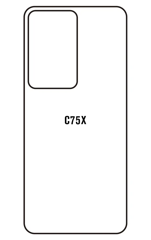 Realme C75X Zadní Hydrogel ochranná fólie