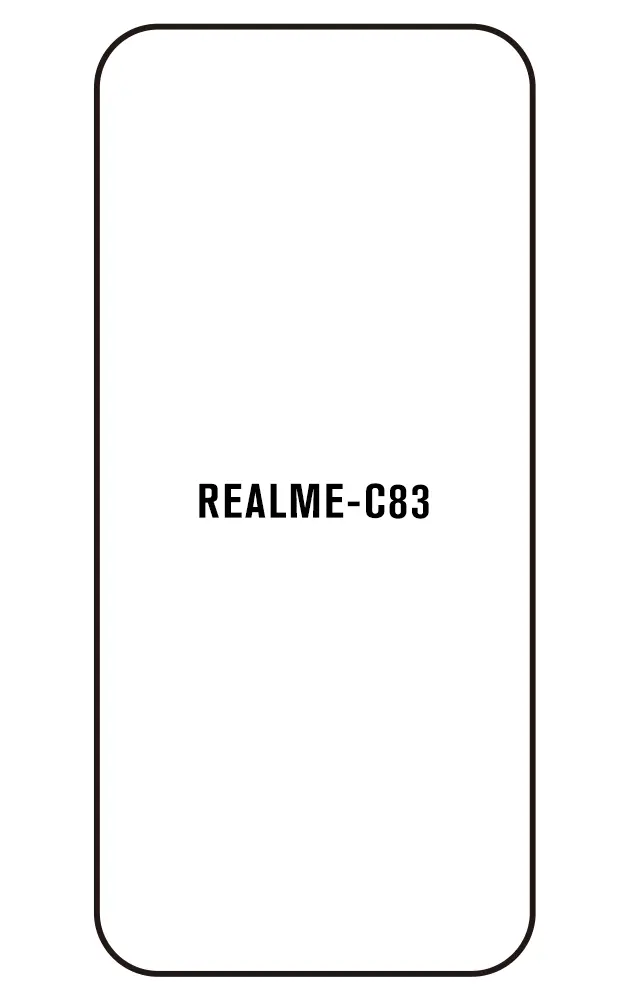 Realme C83 5G Přední Hydrogel ochranná fólie