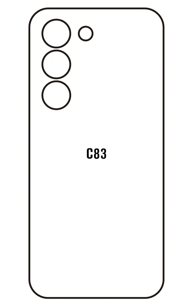 Realme C83 5G Zadní Hydrogel ochranná fólie