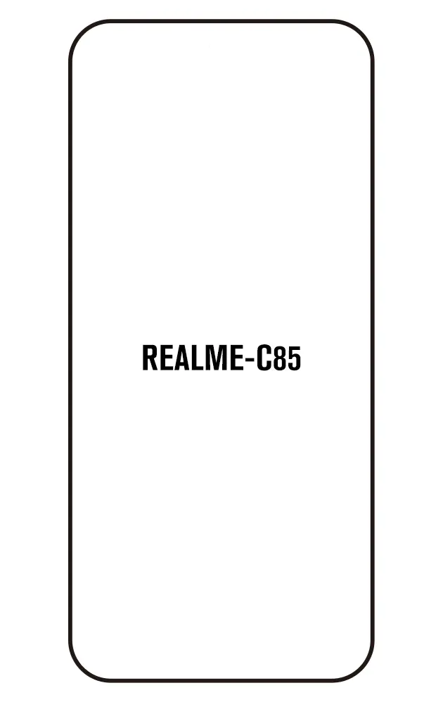 Realme C85 Přední Hydrogel ochranná fólie