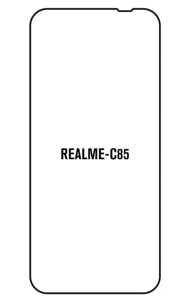 Realme C85 5G Přední Hydrogel ochranná fólie