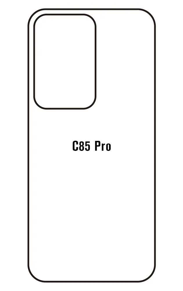 Realme C85 Pro Zadní Hydrogel ochranná fólie