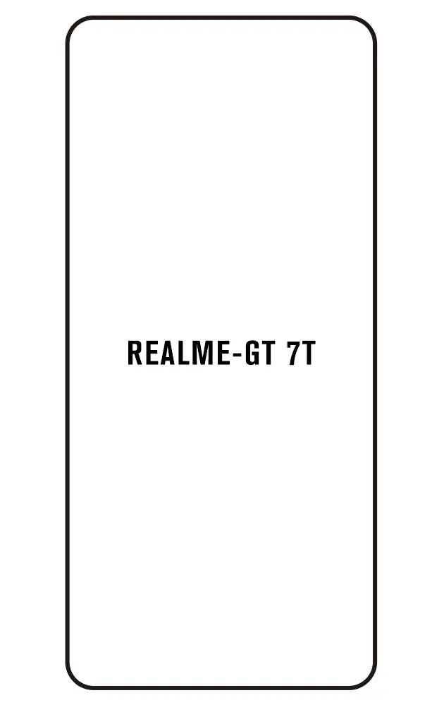 Realme GT 7T Přední Hydrogel ochranná fólie
