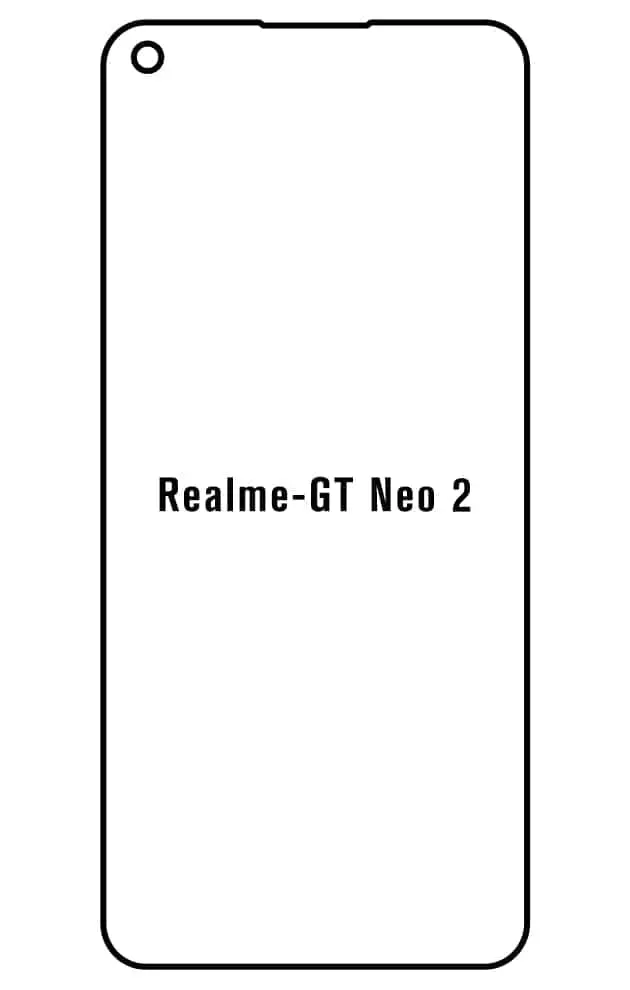 Realme GT Neo 2 Přední Hydrogel ochranná fólie
