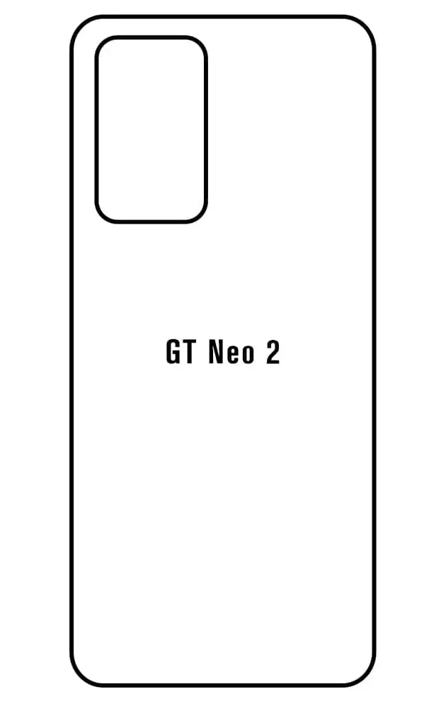 Realme GT Neo 2 Zadní Hydrogel ochranná fólie