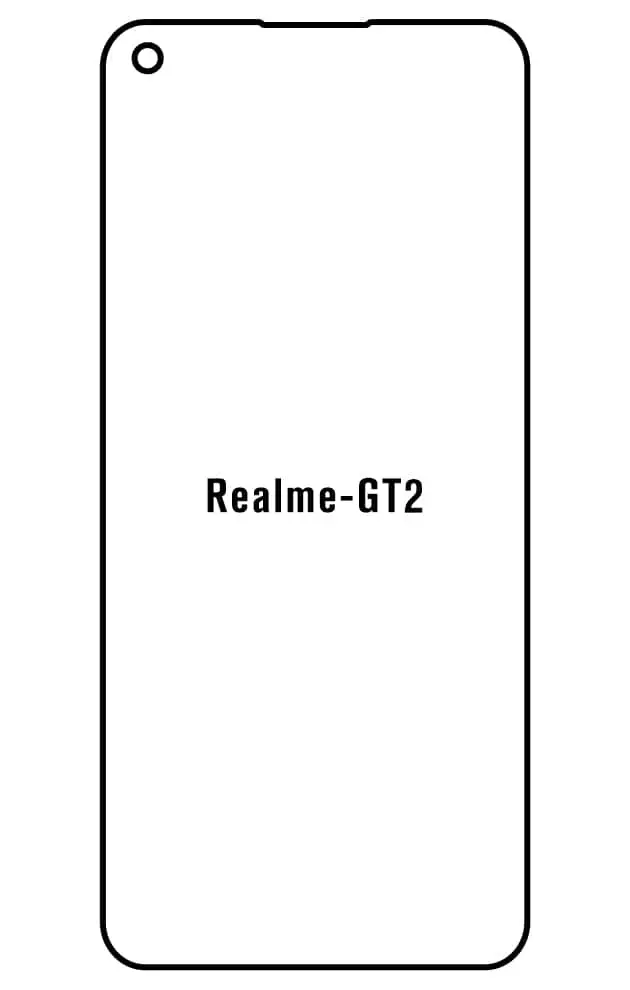 Realme GT2 Přední Hydrogel ochranná fólie