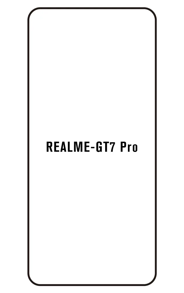 Realme GT7 Pro Přední Hydrogel ochranná fólie