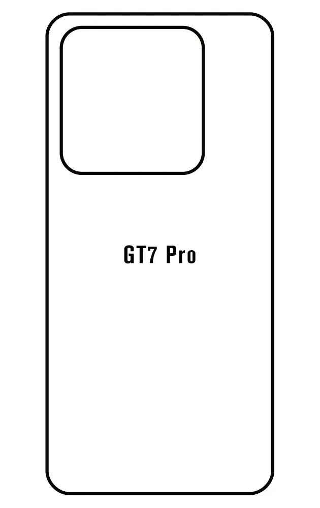 Realme GT7 Pro Zadní Hydrogel ochranná fólie
