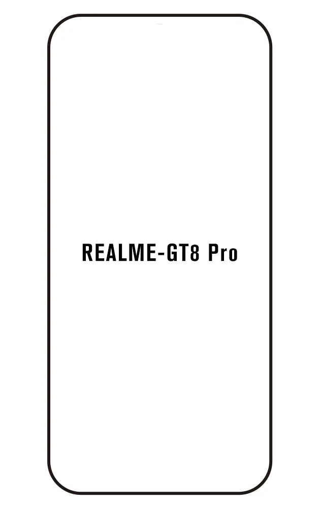 Realme GT8 Pro Přední Hydrogel ochranná fólie