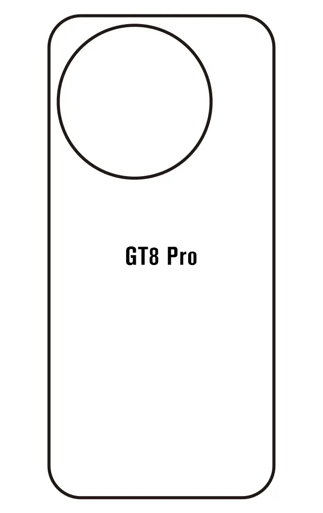 Realme GT8 Pro Zadní Hydrogel ochranná fólie