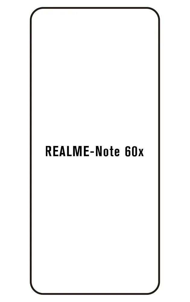 Realme Note 60x Přední Hydrogel ochranná fólie