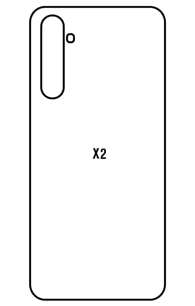Realme X2 Zadní Hydrogel ochranná fólie