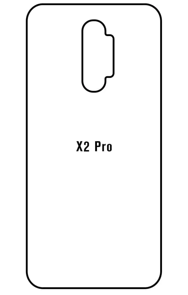 Realme X2 Pro Zadní Hydrogel ochranná fólie