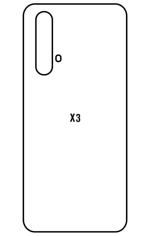 Realme X3 Zadní Hydrogel ochranná fólie